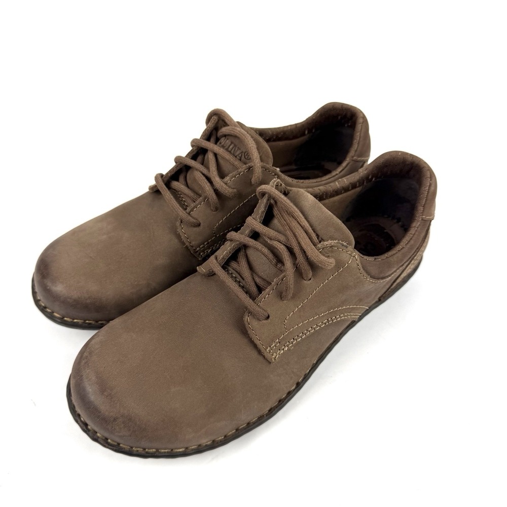 Carolina Opanka Oxford Shoes 6 Womens Leather Aluminum Toe Work‎